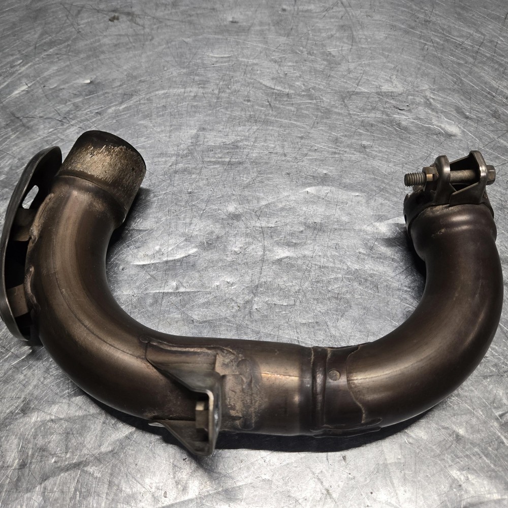 2014 Yamaha Yz250f Exhaust Pipe Chamber Header Pipe 2
