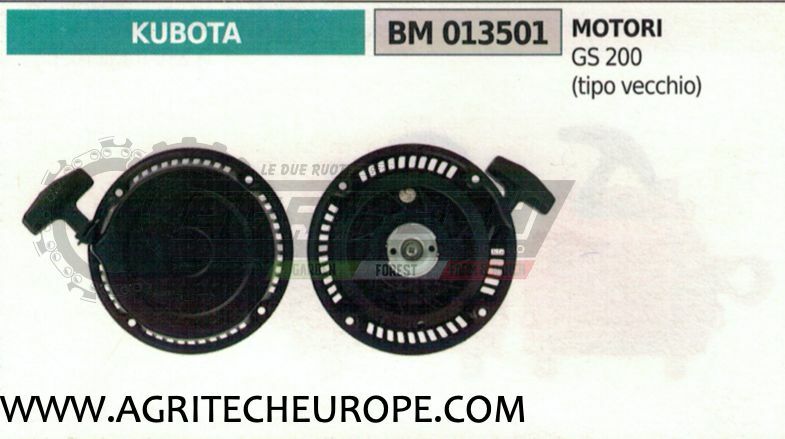 Complete Starter Motor KUBOTA GS200 Old Type