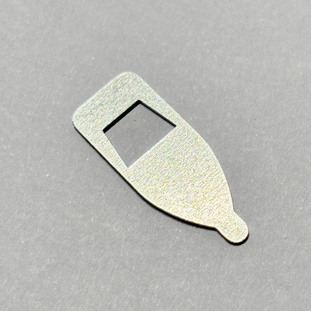 10x 4/4 Violin Aluminium Bow Tip Material Tip Tream Bow Making Restore Fix