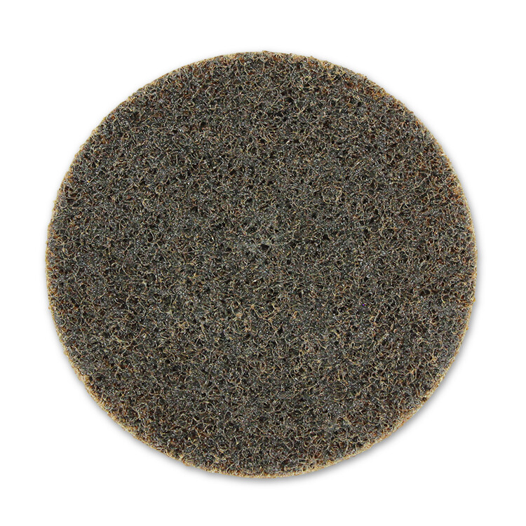 10 Pack - 5" Hook and Loop Surface Conditioning Sanding Discs, Tan - Coarse
