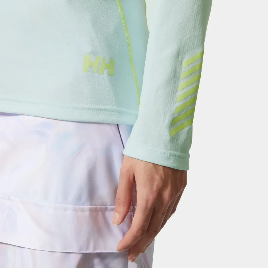 Helly Hansen Lifa Active Crew Base Layer Top - Women's - Medium / Icicle
