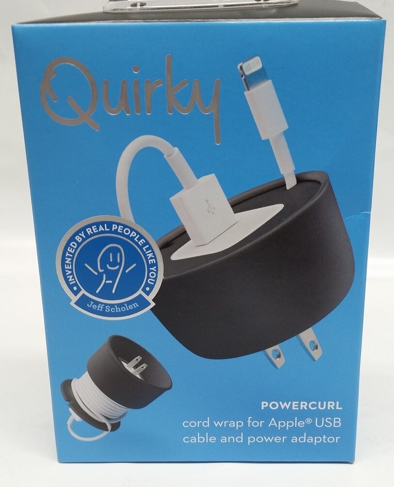 Quirky Powercurl Cord Wrap Mini POP Black