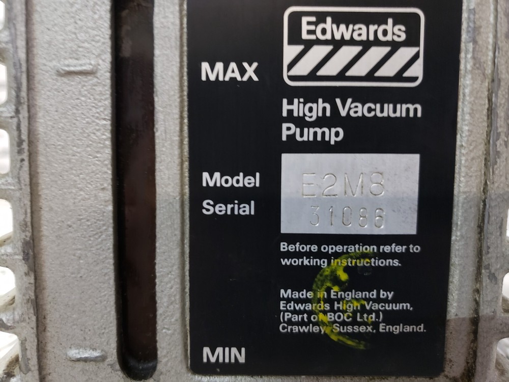 EDWARDS E2M8 HIGH VACUUM PUMP USED