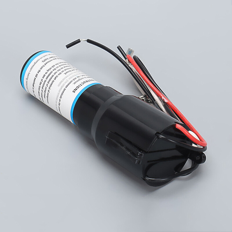 RCO410 3 in 1 Start Relay Refrigerator Compressor Hard Start Capacitor Universal