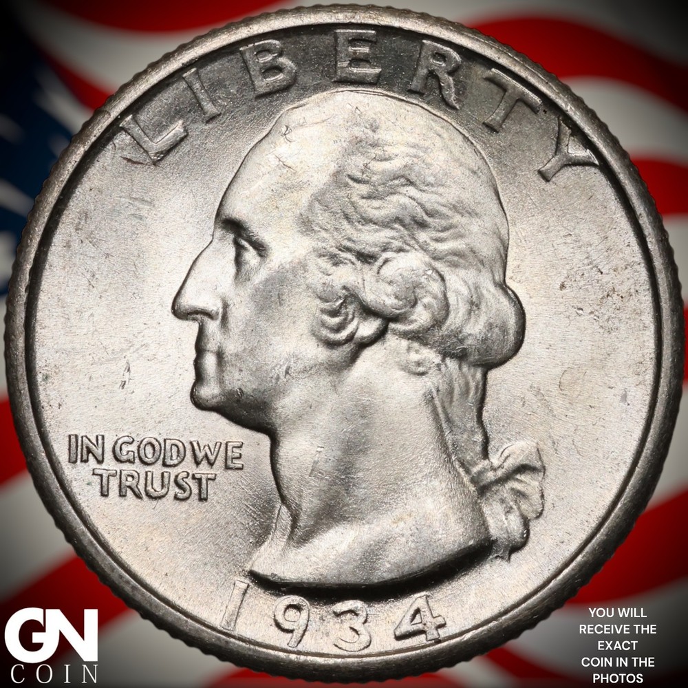 1934 P Washington Quarter B0467