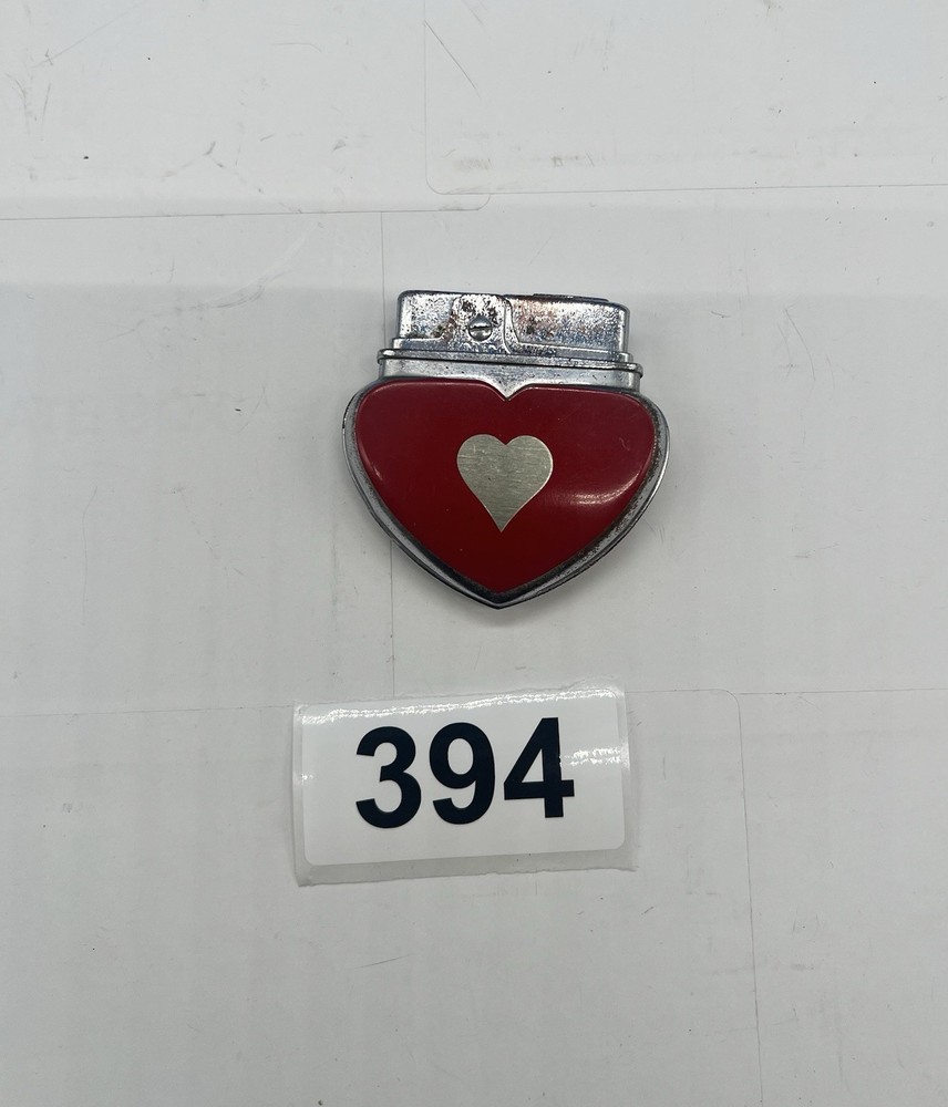 VTG Japan CMC Continental Mini Cigarette Lighter Silver Hearth