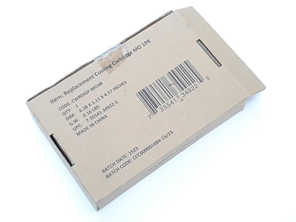 1 Each Open BOX Replacement Cooling Cartridge MO 1PK CWRDIGF-MO48 Water Tank