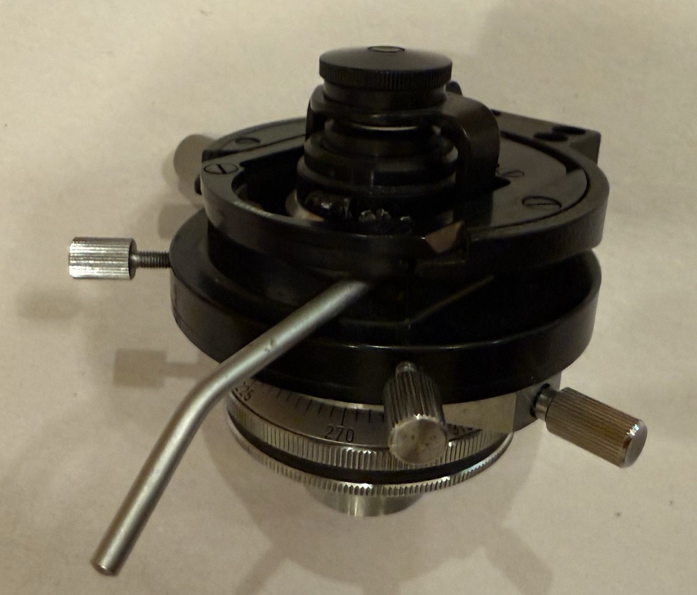 Leitz Wetzlar Microscope Flip Top Condenser READ Ships FAST!