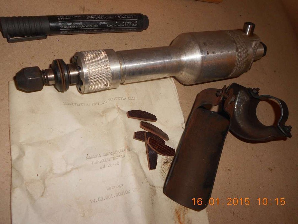 Pneumatic sander USSR (collet 6mm)
