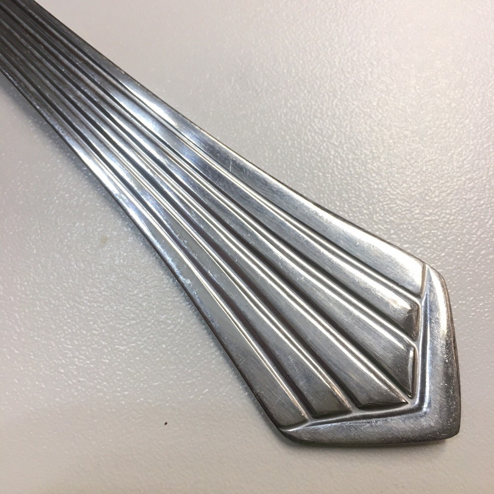 Kishco Symphony Service Serving Spoon Stainless Steel Flatware Silverware 10.5"