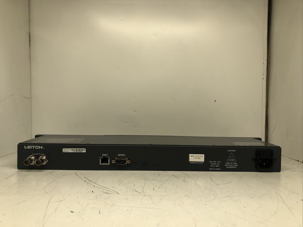 Leitch RCP-CCS-1U Remote Control Panel w/ Power Cord