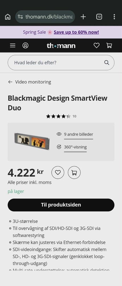 Smartview screen