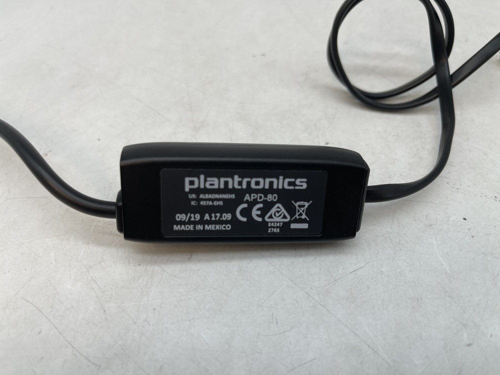 Plantronics APD-80 Electronic Hook Switch Adapter Free Shipping