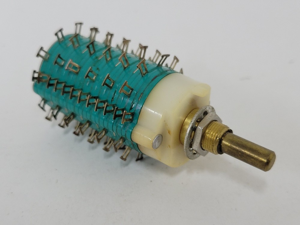 Stackpole 6 position 12 pole rotary switch - 6 decks, 2 poles per deck