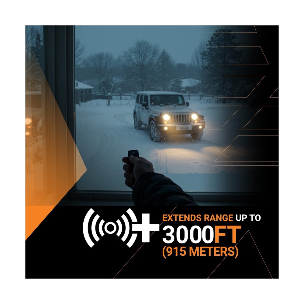 Start-X Range Extension Kit (3,000 ft) for Remote Starter, 1 Button, 2 Way | ...