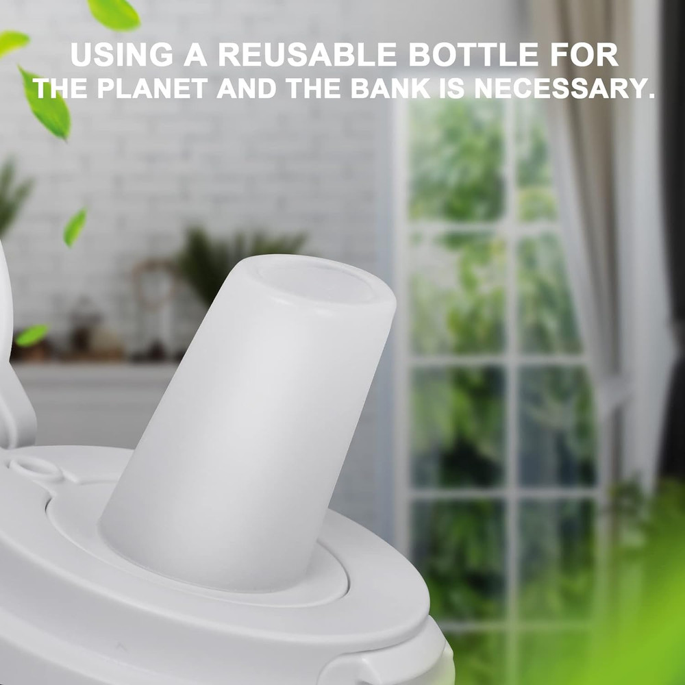 4 Pack Water Bottle Mouthpiece Replacement for Brita Water Bottle, Silicone Wate