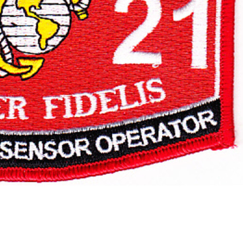 8621 Surveillance Sensor Operator MOS Patch