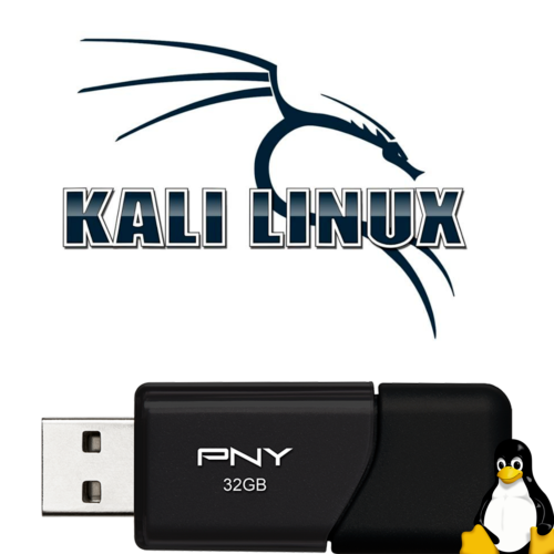 Kali Linux 2023.3 Bootable Install, USB 3.0, Live OS, Pentesting, Cybersecurity