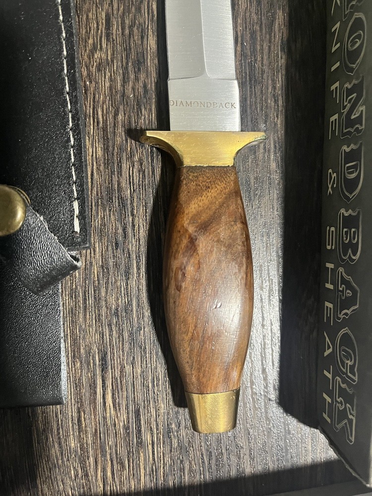 Diamondback Boot Knife And Sheath