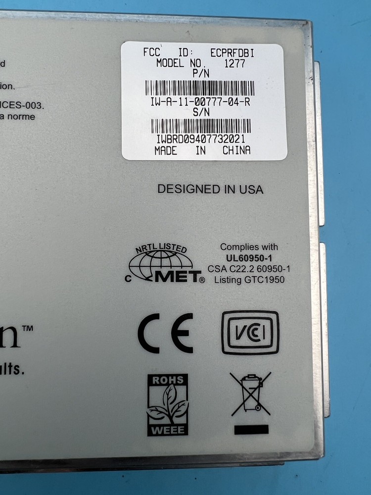 Einstruction Model 1277 Computer for Interwrite Dualboard 9V DC Tested Replaceme