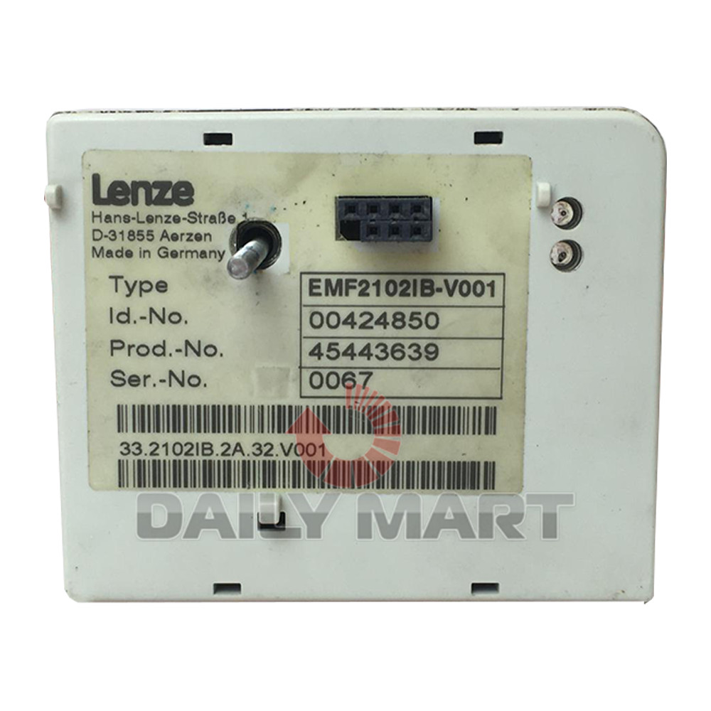 Used & Tested LENZE EMF2102IB-V001 LECOM A/B Module
