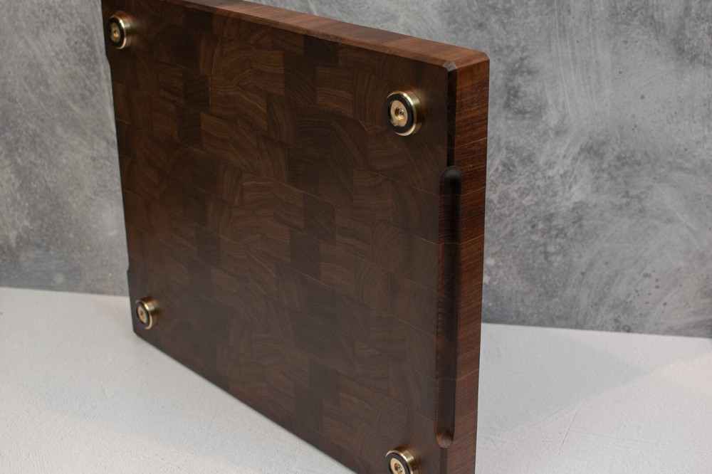 Brass Cutting Board Feet - 1.5"