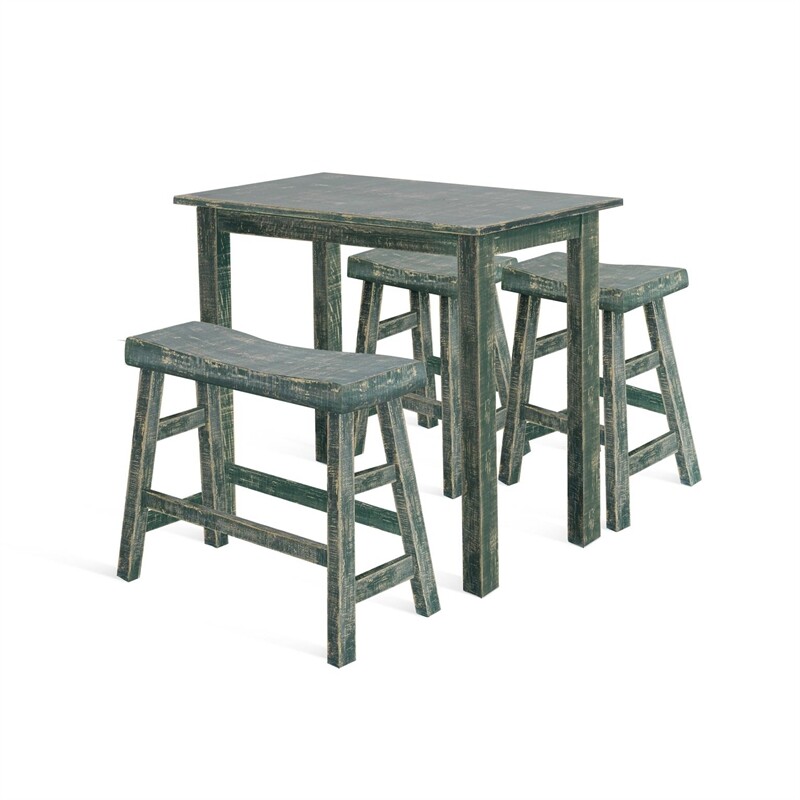 Marina Sea Grass Pub Wood Table