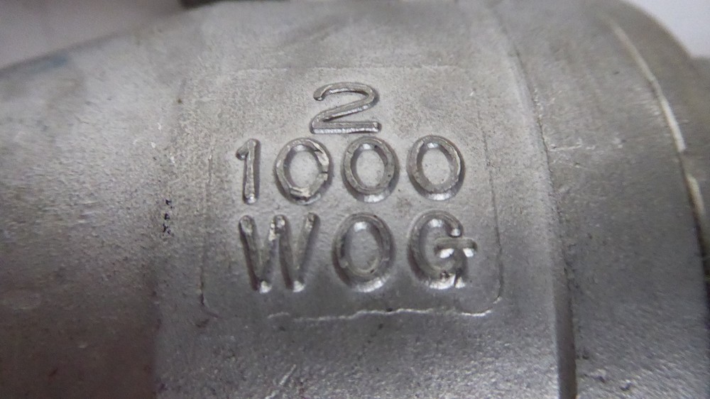 Fluid Controls F11SR-CF8M Ball Valve 2"