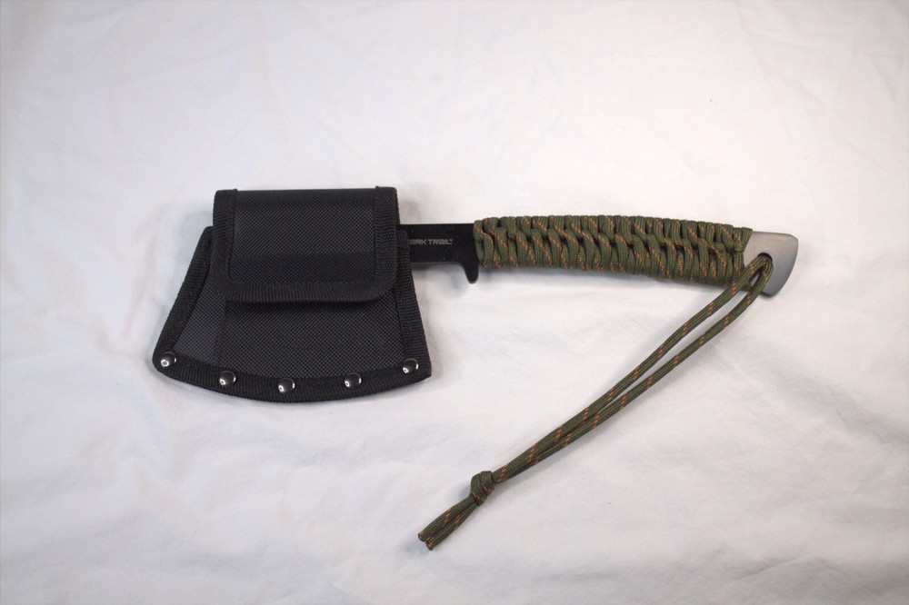 Ozark Trail Hatchet Axe with Paracord Wrapped Handle Includes Sheath NEW