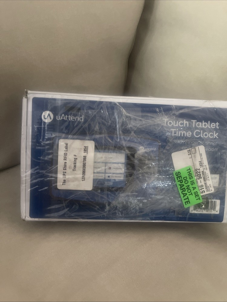 uAttend NX2500 Cloud-Based Attendance System with Optional Payroll Integration