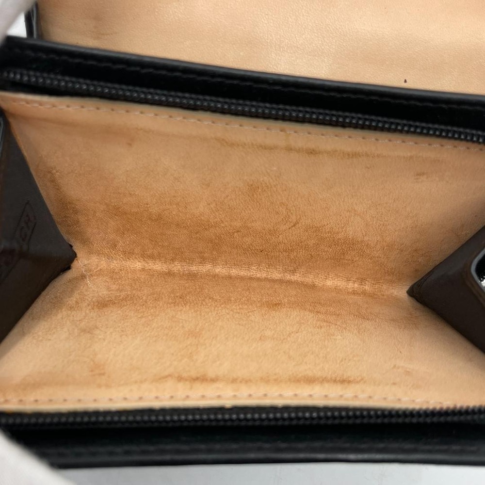 Authentic Coach Canvas Wallet, Black Signature, Soho