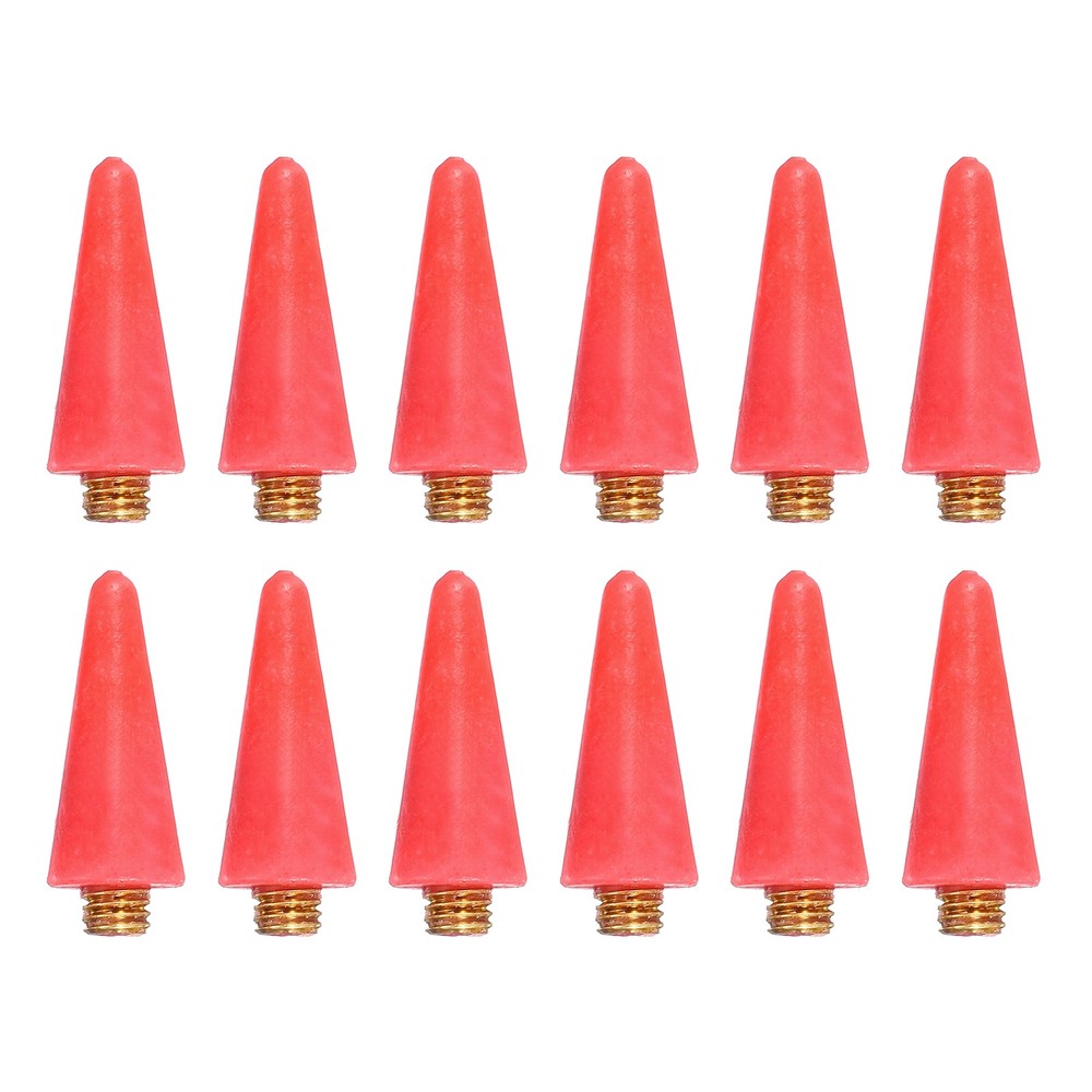 12Pcs Wax Head Tips, Rhinestone Picker Tool Wax Pencil Tips, Red