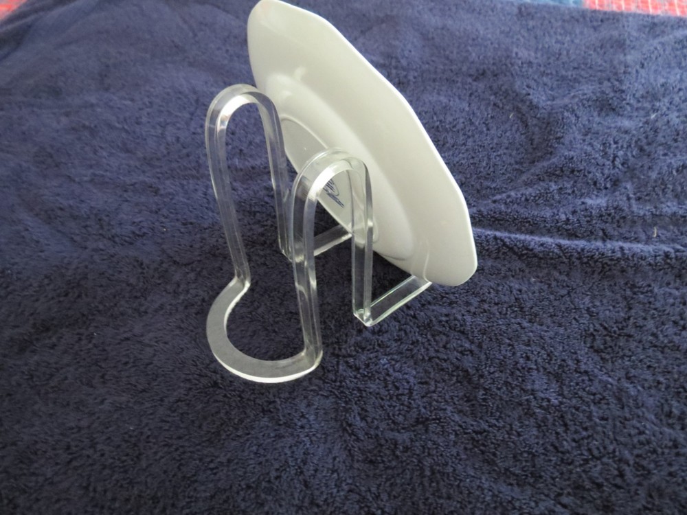 Plate Holder Easel Display Stand acrylic plastic