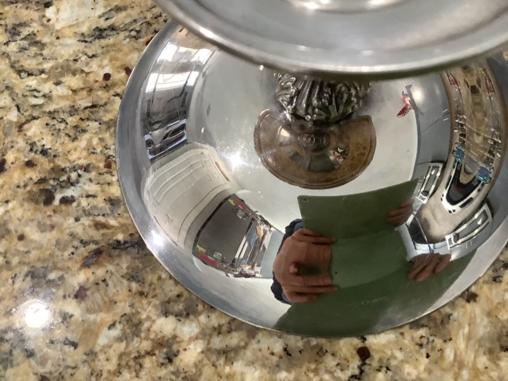 silver Reed & Barton candy dish