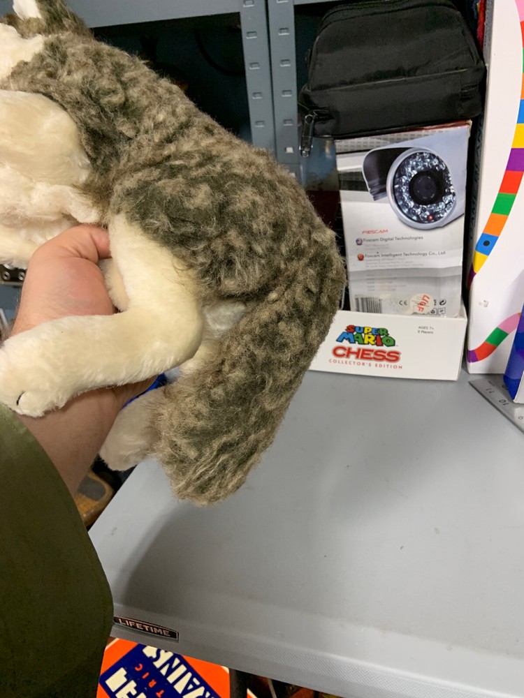 Folkmanis Gray Wolf Puppet with Teeth