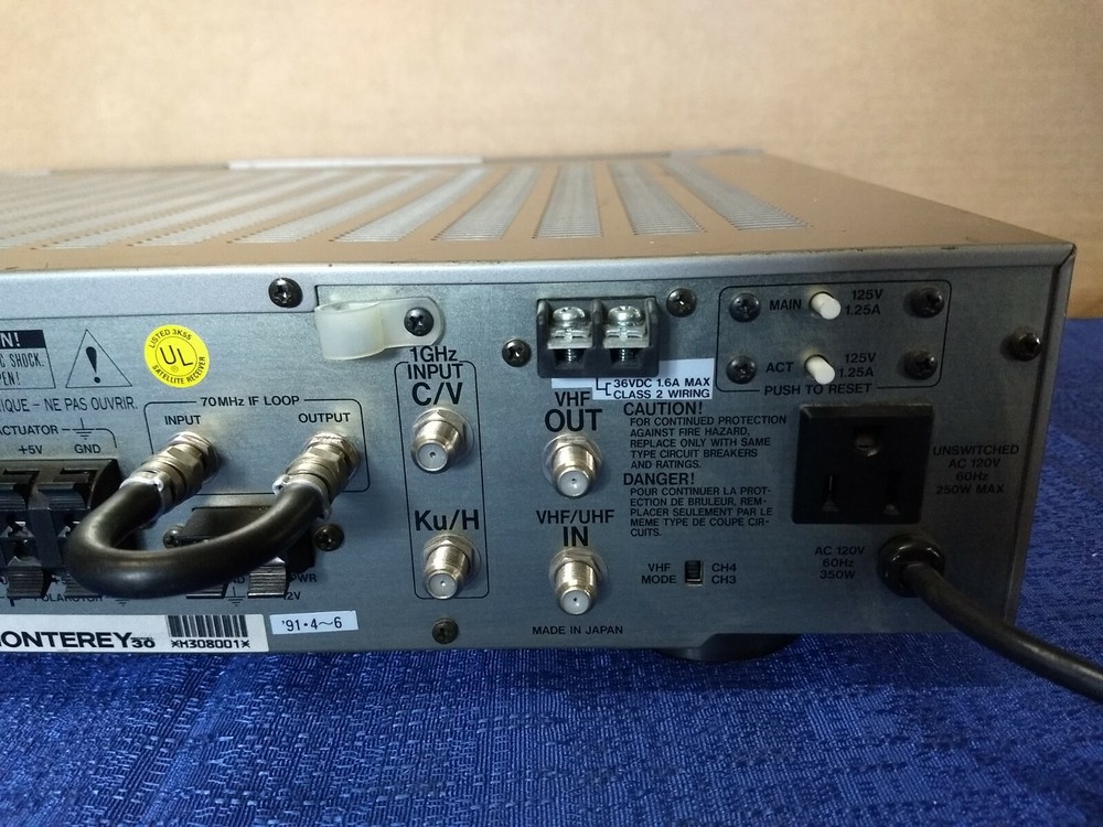 Chaparral Communications VideoCipher II Plus Satellite Receiver Monterey mod. 30