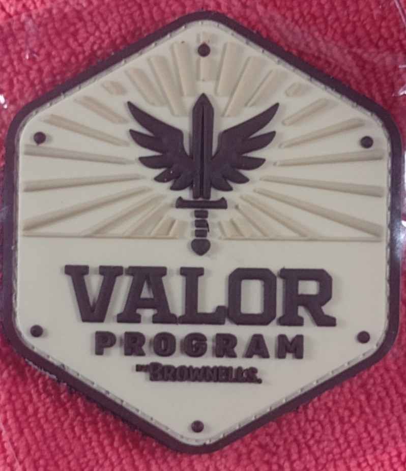 VALOR PROGRAM SHOT-SHOW 2026 BROWNELLS Hexagonal Patch PVC H&L NIP 2A