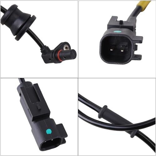 ABS Wheel Speed Sensor 4Pcs Front Rear Right & Left Fit 2010-2017 for Chevy