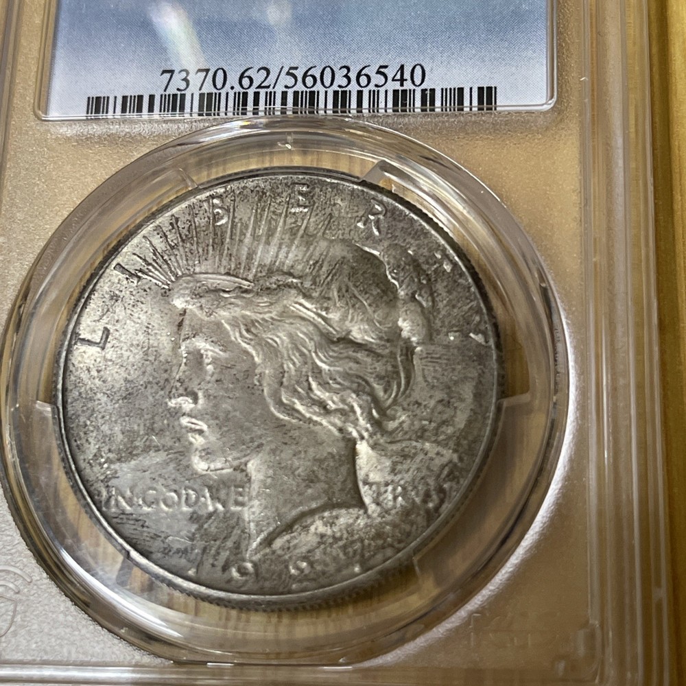 1927 PCGS MS-62 Peace Silver Dollar