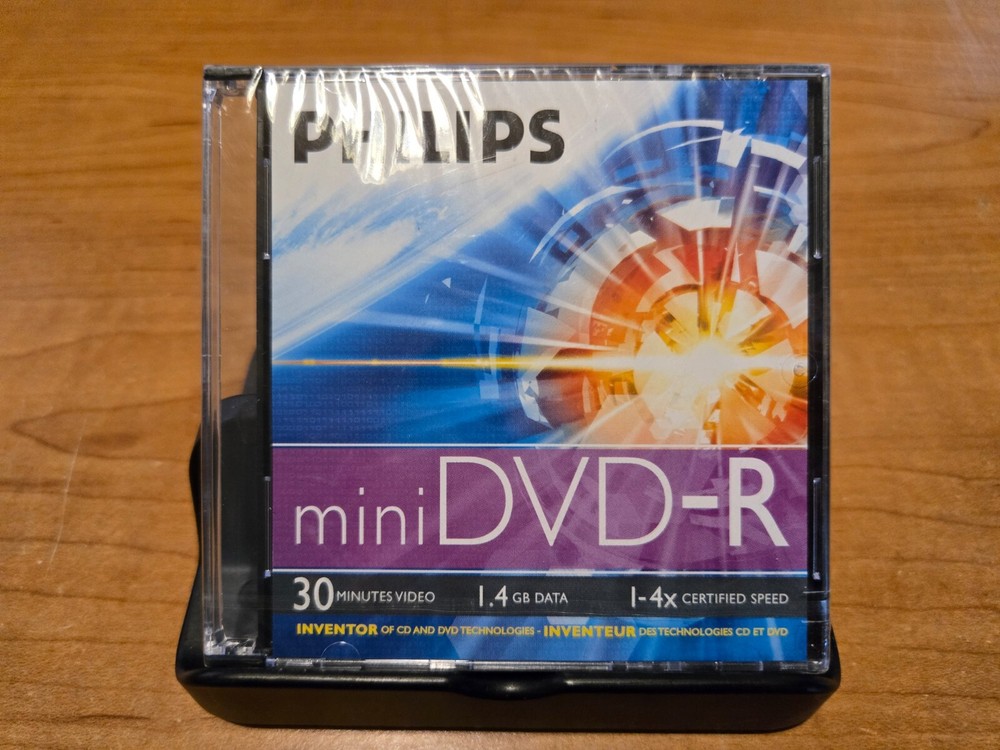 PHILIPS Mini DVD-R NEW, Sealed