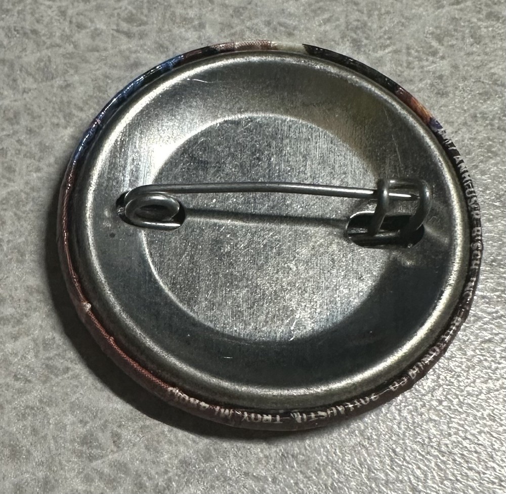 SPUD MACKENZIE Bud Light Beer Vintage Pin back Button