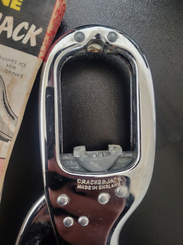 Vintage Fascinating Crackerjack nut cracker