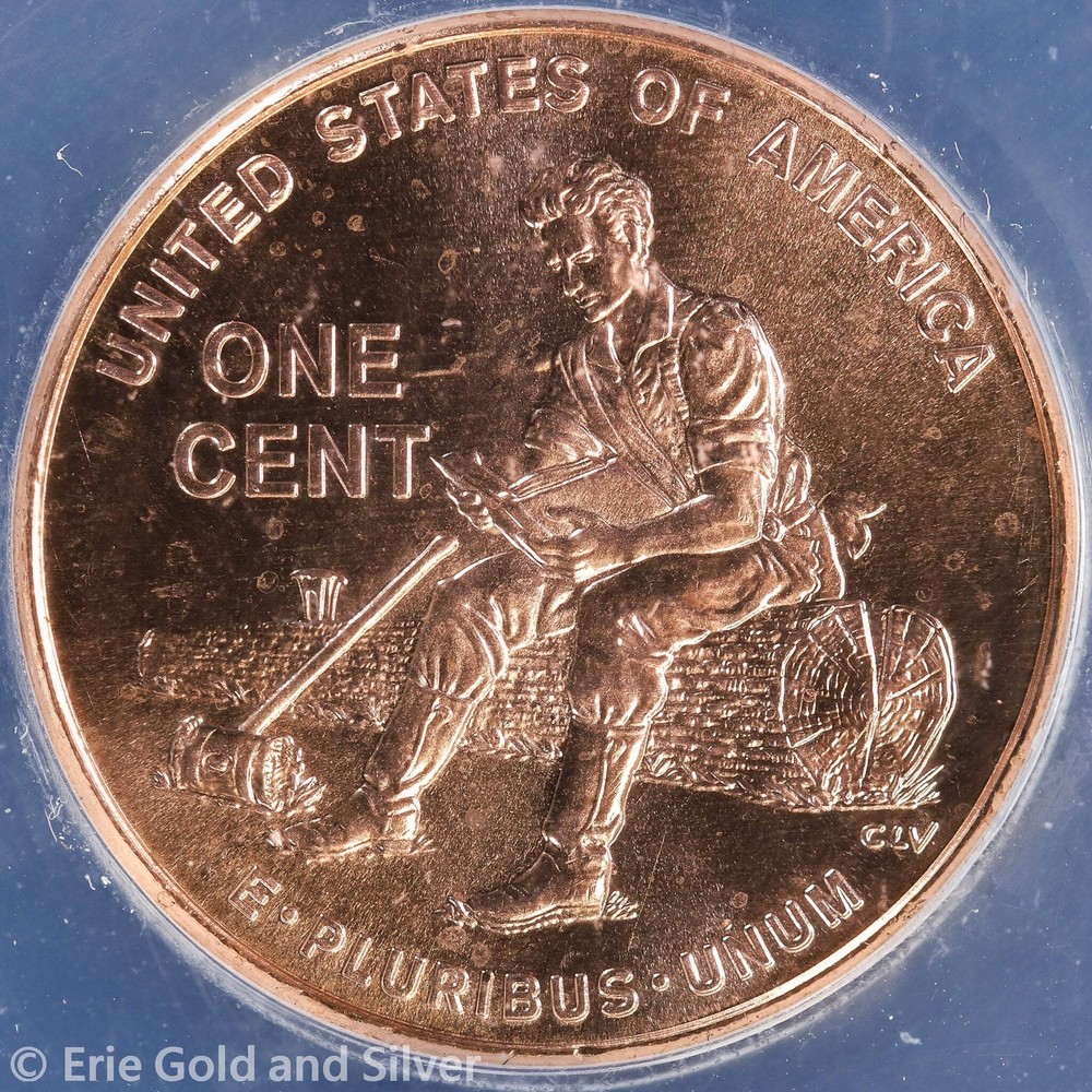 2009 1C Lincoln Cent Formative Years ANACS MS 65 Red | Double Pinky Error