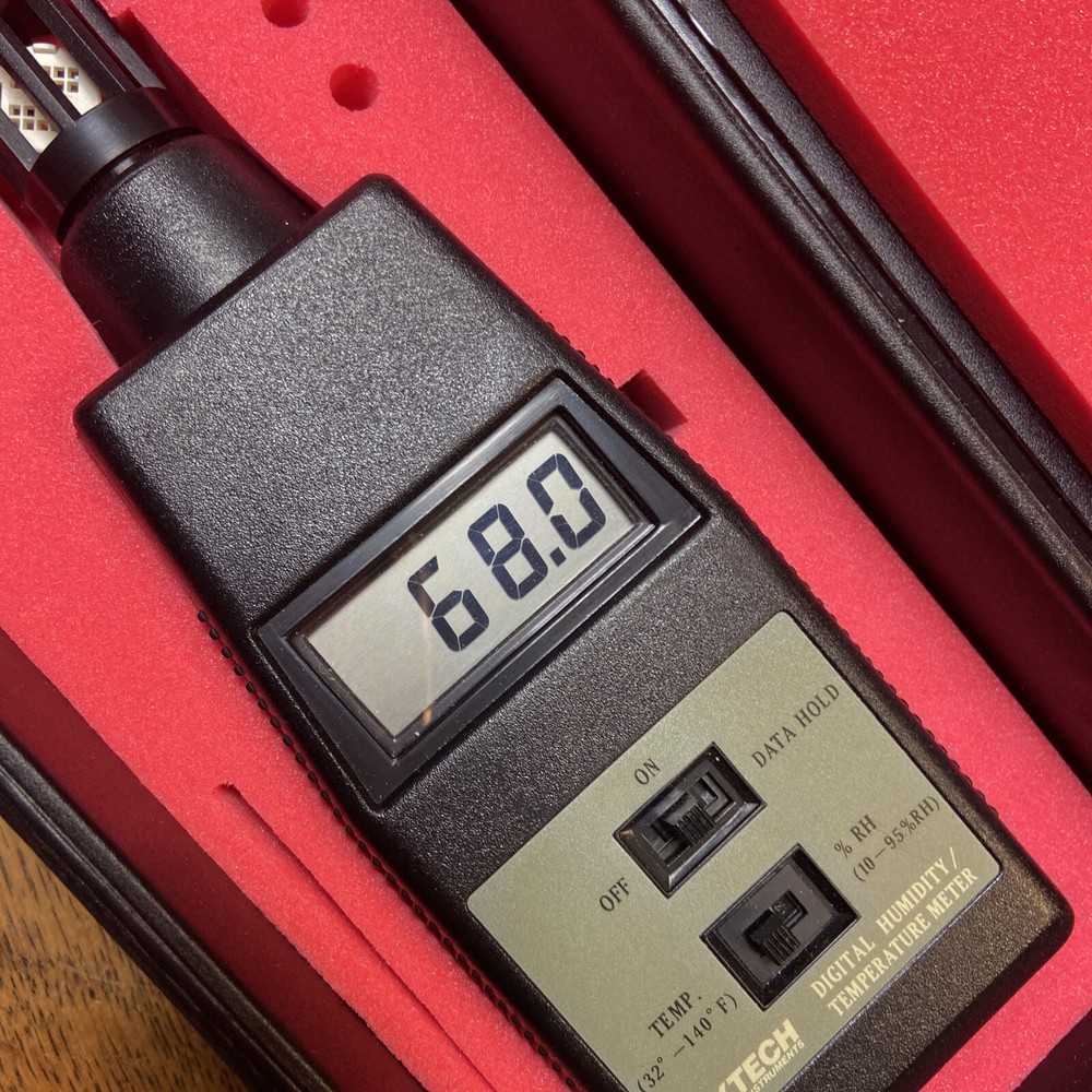 Extech Instruments Co. Digital Humidity / Temperature Meter New
