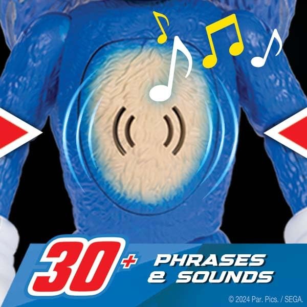 Sonic The Hedgehog 3 Ultimate Talking 12-Inch 12",