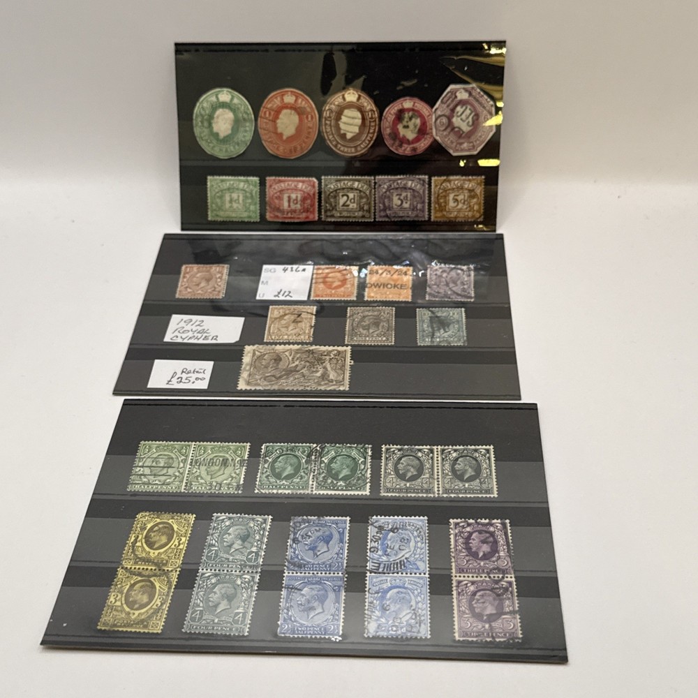 GB  KGV Selection - Perforated  - Hinged
