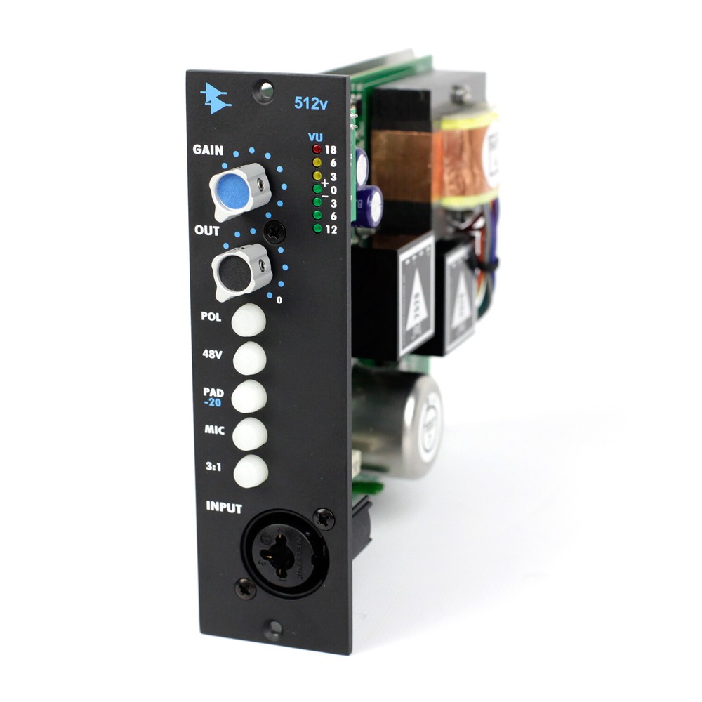API 512v Discrete Microphone / Line Preamp with Variable Output