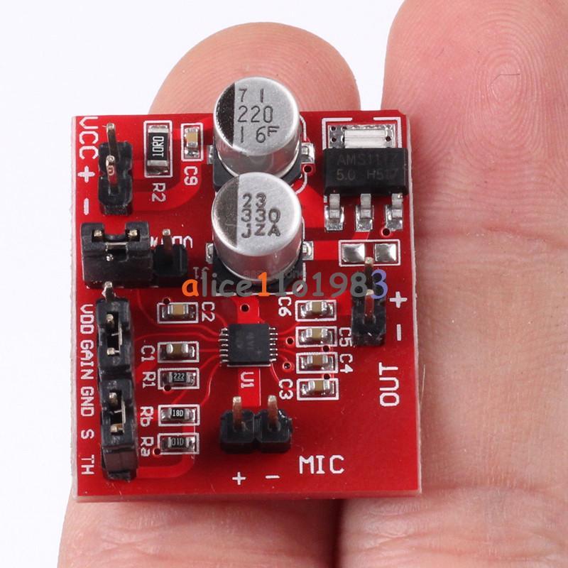MAX9814 Electret Microphone Amplifier Module AGC Function DC 3.6-12V For Arduino
