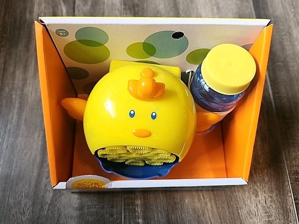 Sun Squad Chick Bubble Maker - New In Box, Bubbles Included!
