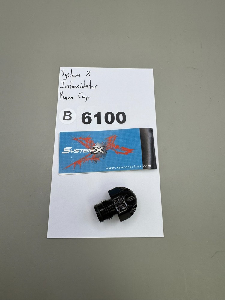 System X Intimidator Ram Cap-Gloss Black